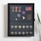 Flash Furniture Maverick 14.5x17.5 Solid Pine Medals Display Case w/4 Channel Grooved Removable Shelves in Black HMHD-23M018YBN1-BLK-1417-GG - alternate 8